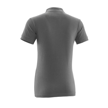 Dark Anthracite - Back - Mascot Womens-Ladies Crossover Plain Polo Shirt