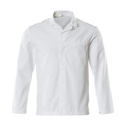 White - Front - Mascot Mens Food & Care Chef Jacket