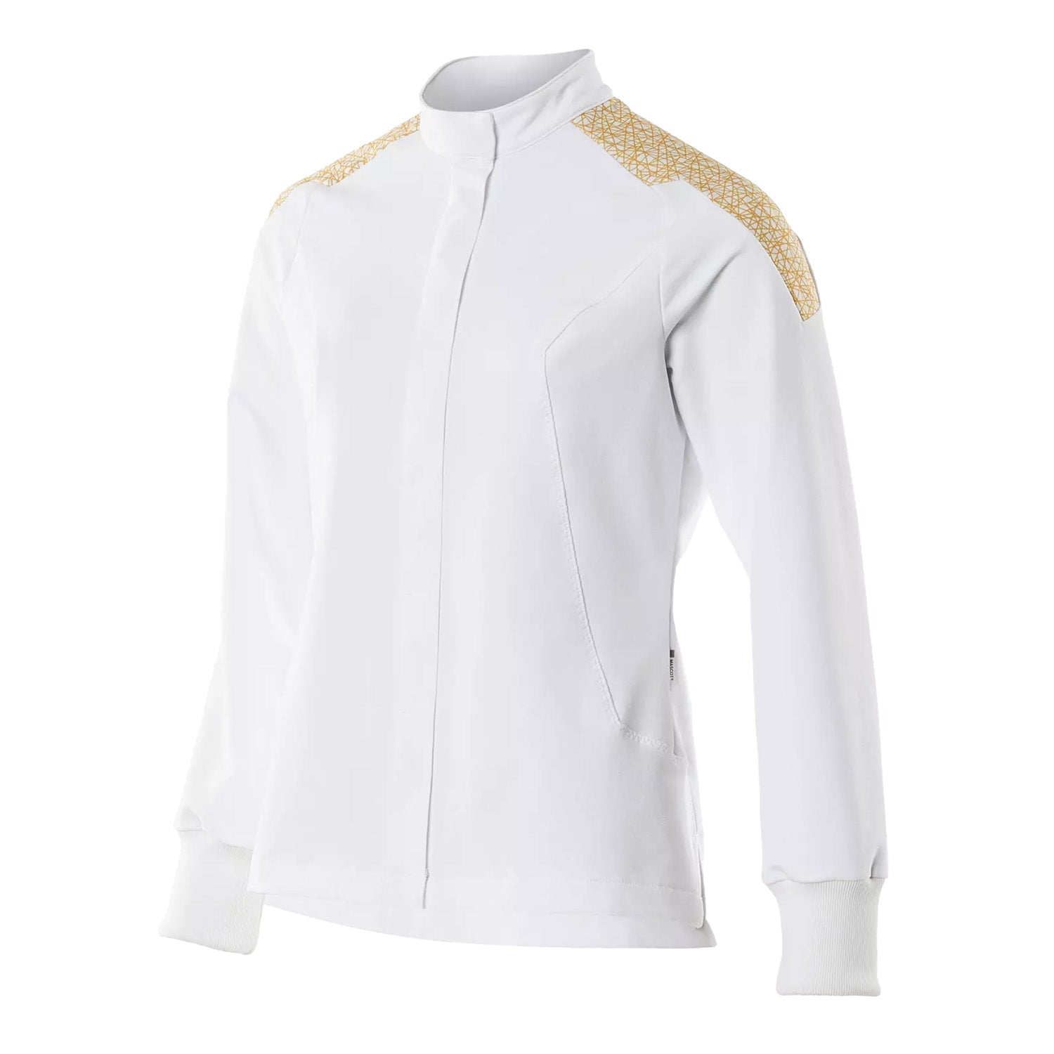 White-Curry - Side - Mascot Womens-Ladies Food & Care Chef Jacket