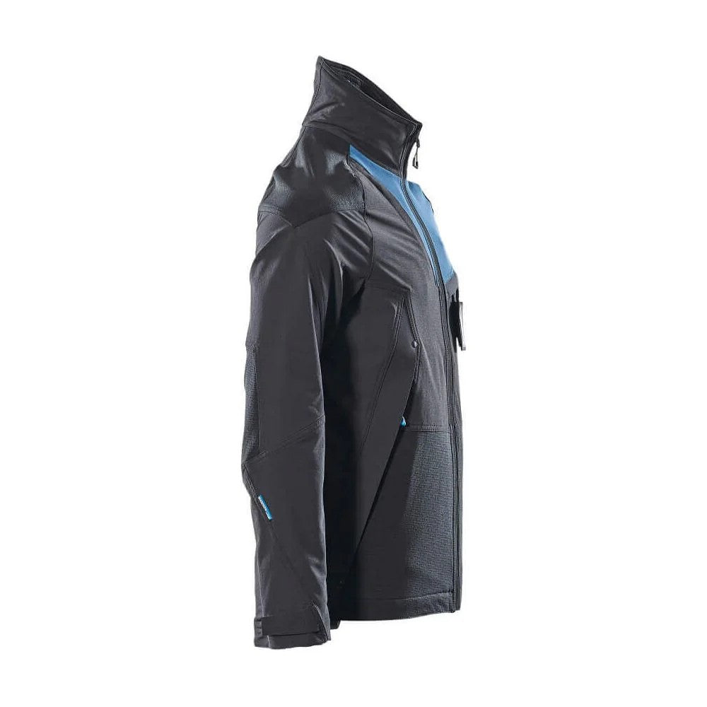 Black-Dark Petroleum - Back - Mascot Mens Advanced Jacket