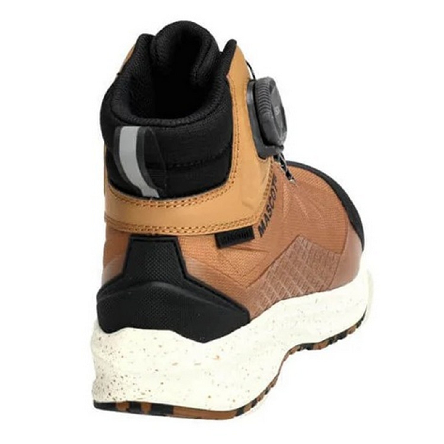 Nut Brown - Back - Mascot Womens-Ladies Footwear Customised Leather Safety Boots