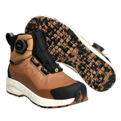 Nut Brown - Lifestyle - Mascot Womens-Ladies Footwear Customised Leather Safety Boots