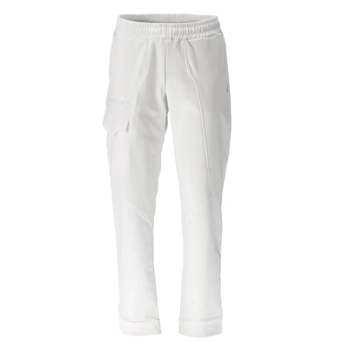 White - Front - Mascot Mens Food & Care Chef Trousers