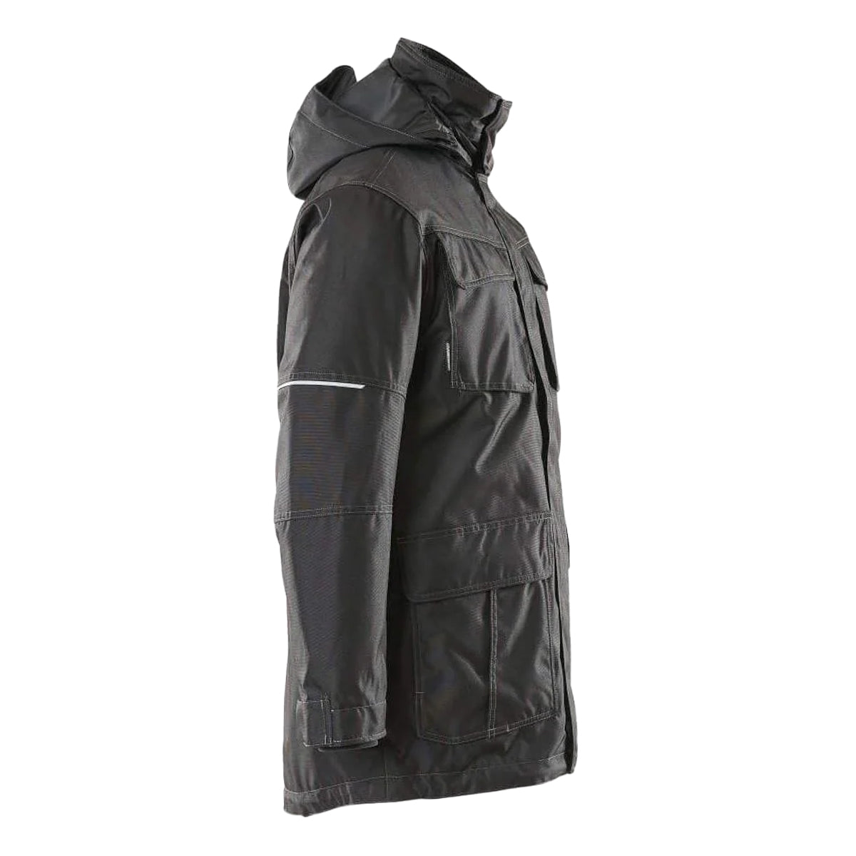 Black - Back - Mascot Mens Dayton Industry Parka