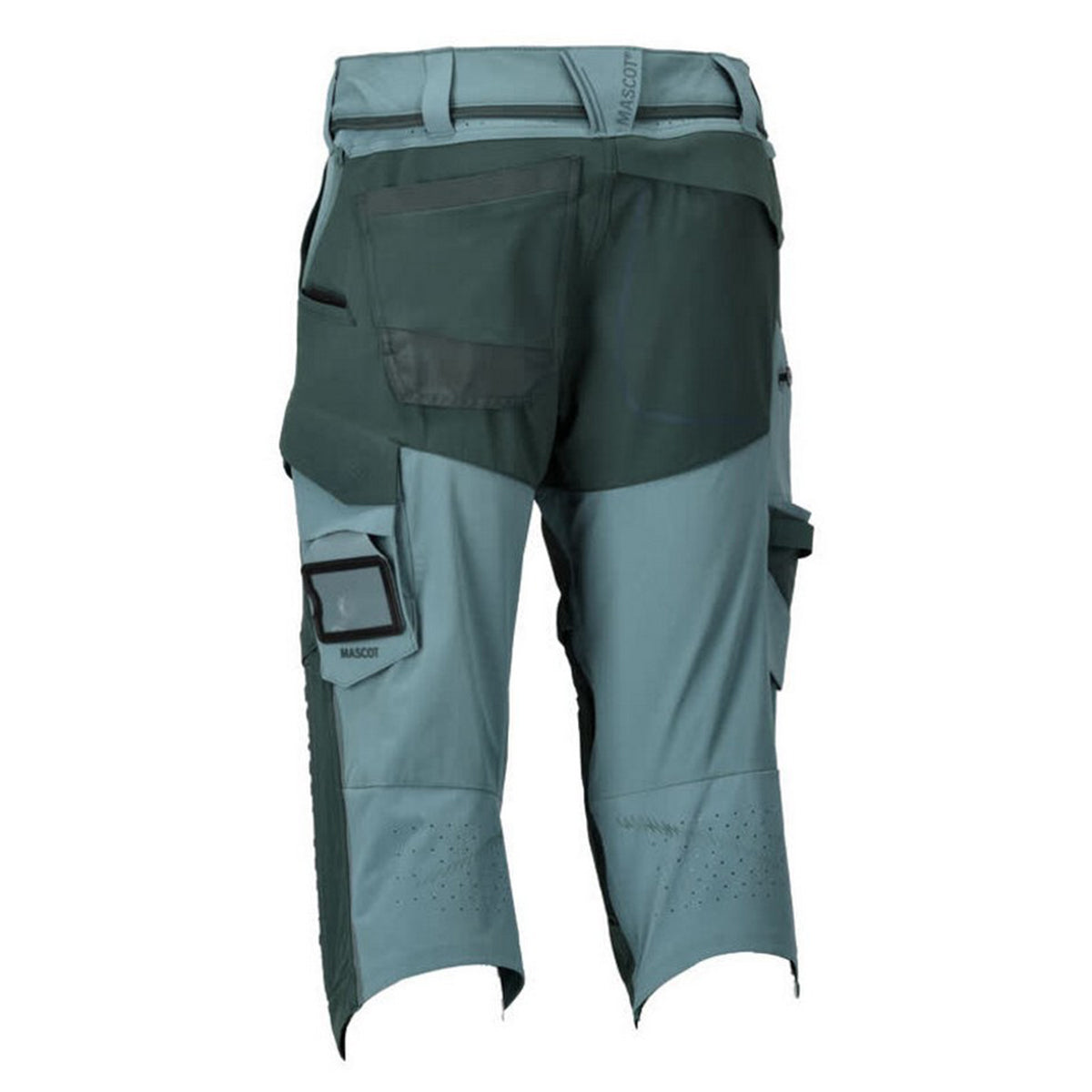 Light Forest Green-Forest Green - Back - Mascot Mens Customised Knee Pad Work Trousers