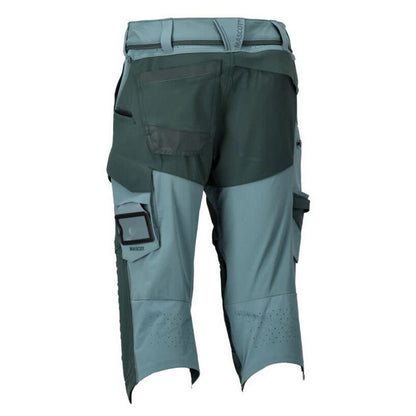 Light Forest Green-Forest Green - Back - Mascot Mens Customised Knee Pad Work Trousers