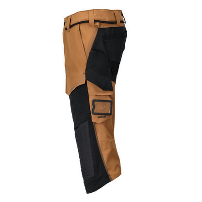 Nut Brown-Black - Lifestyle - Mascot Mens Customised Knee Pad Work Trousers