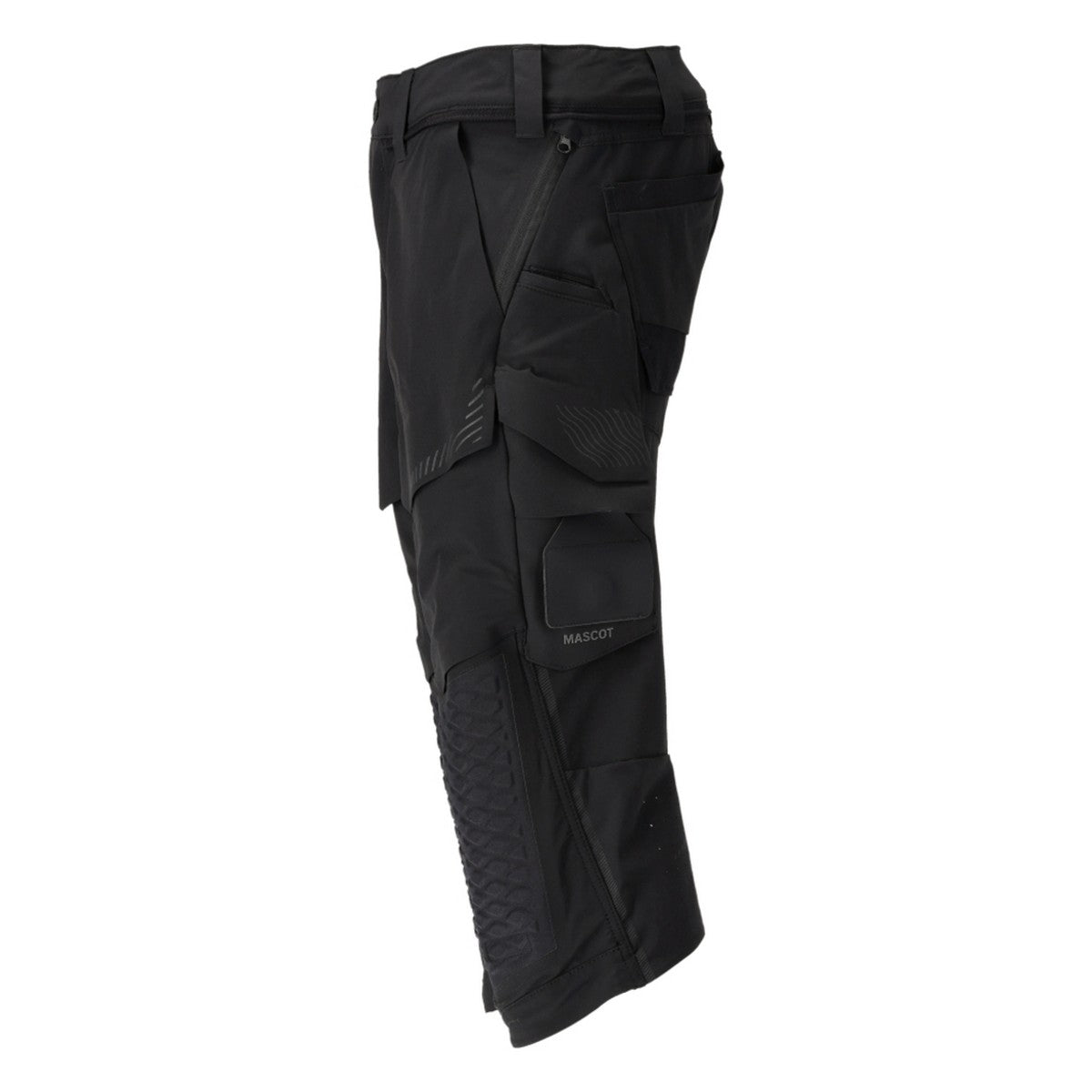 Black - Lifestyle - Mascot Mens Customised Knee Pad Work Trousers