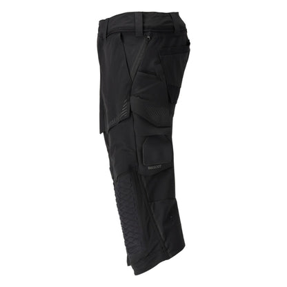 Black - Lifestyle - Mascot Mens Customised Knee Pad Work Trousers