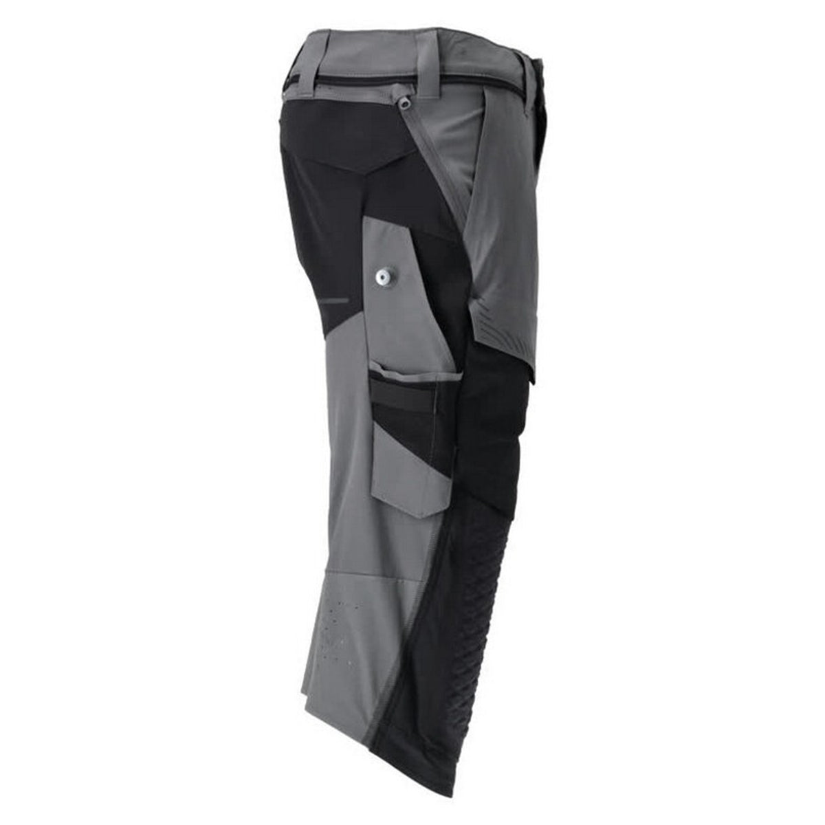 Stone Blue-Dark Navy - Pack Shot - Mascot Mens Customised Knee Pad Work Trousers