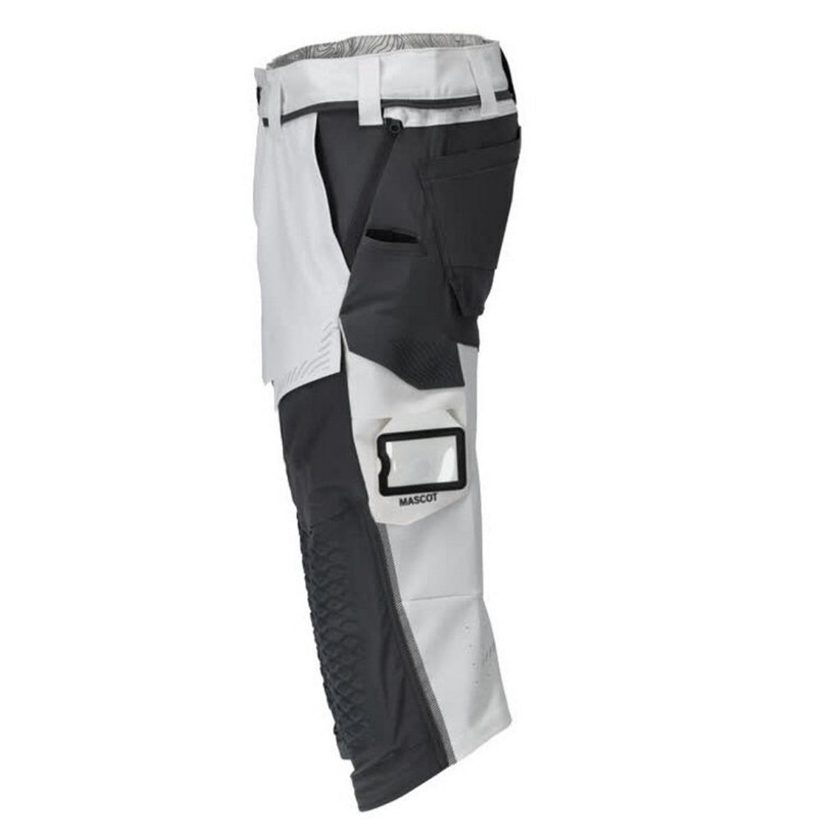 White-Stone Grey - Lifestyle - Mascot Mens Customised Knee Pad Work Trousers