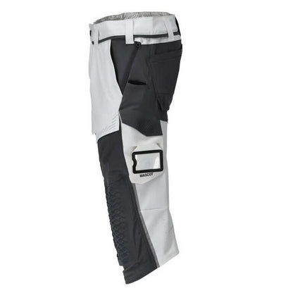White-Stone Grey - Lifestyle - Mascot Mens Customised Knee Pad Work Trousers