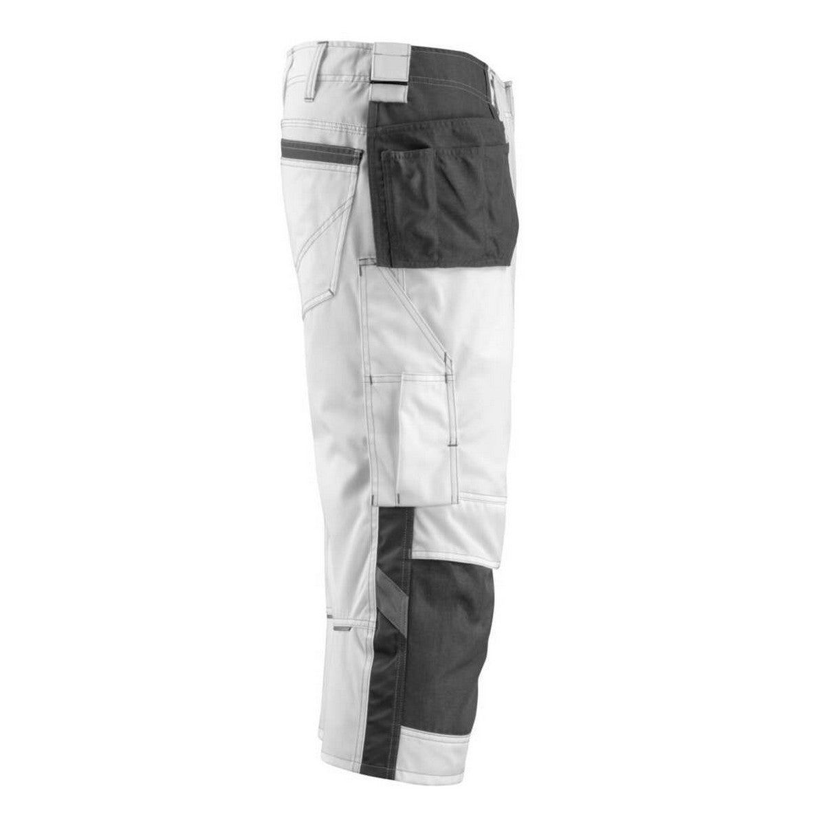 White-Dark Anthracite - Side - Mascot Mens Lindau Unique Holster Pocket Work Trousers