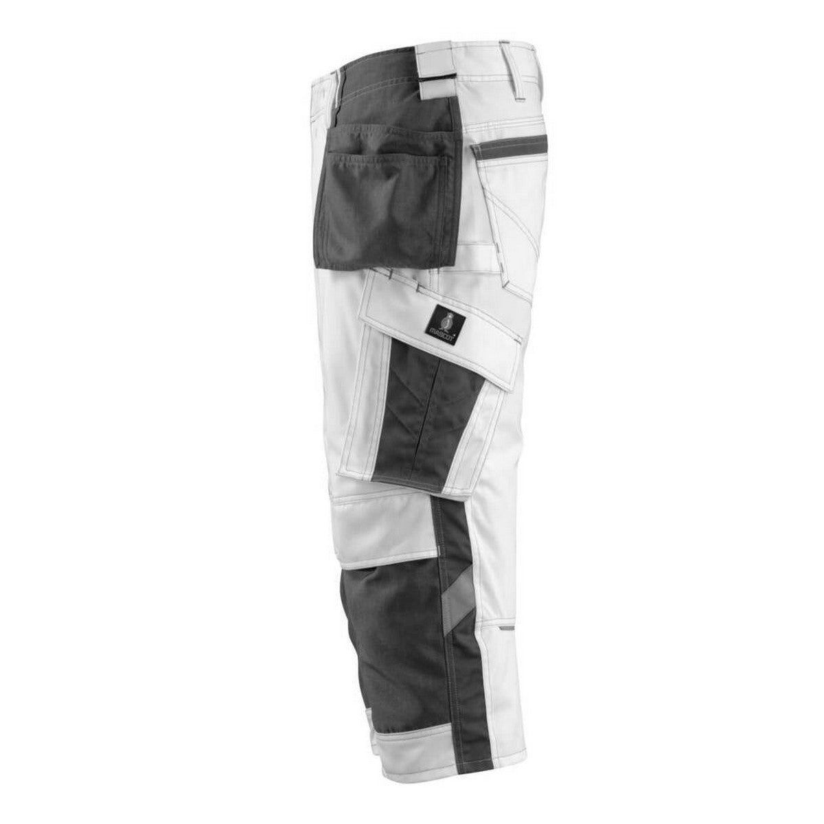 White-Dark Anthracite - Lifestyle - Mascot Mens Lindau Unique Holster Pocket Work Trousers