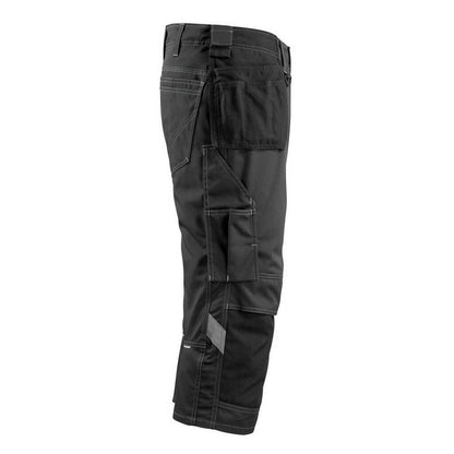 Black - Side - Mascot Mens Lindau Unique Holster Pocket Work Trousers