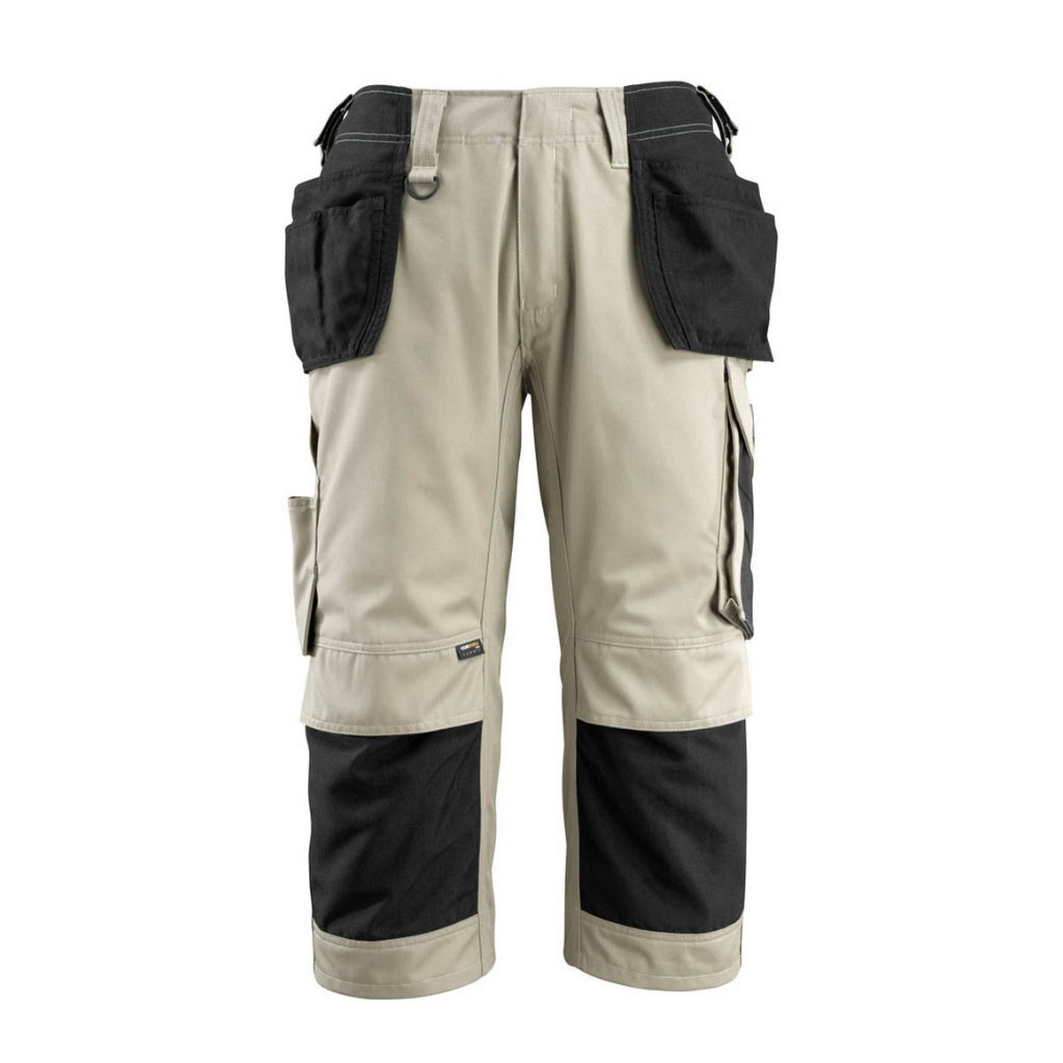Light Khaki-Black - Front - Mascot Mens Lindau Unique Holster Pocket Work Trousers