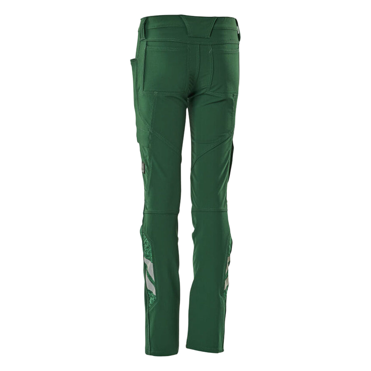 Green - Back - Mascot Childrens-Kids Accelerate Hiking Trousers
