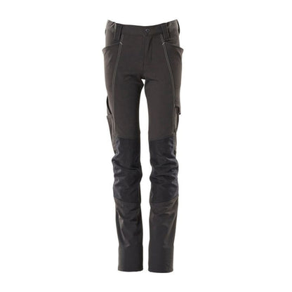 Black - Front - Mascot Childrens-Kids Accelerate Hiking Trousers