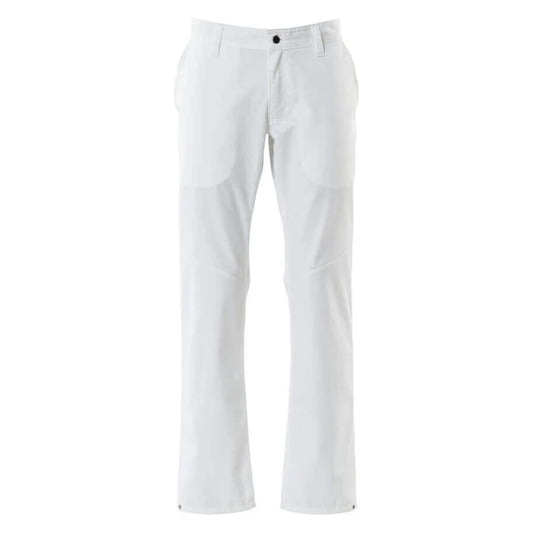 White - Front - Mascot Mens Food & Care Trousers