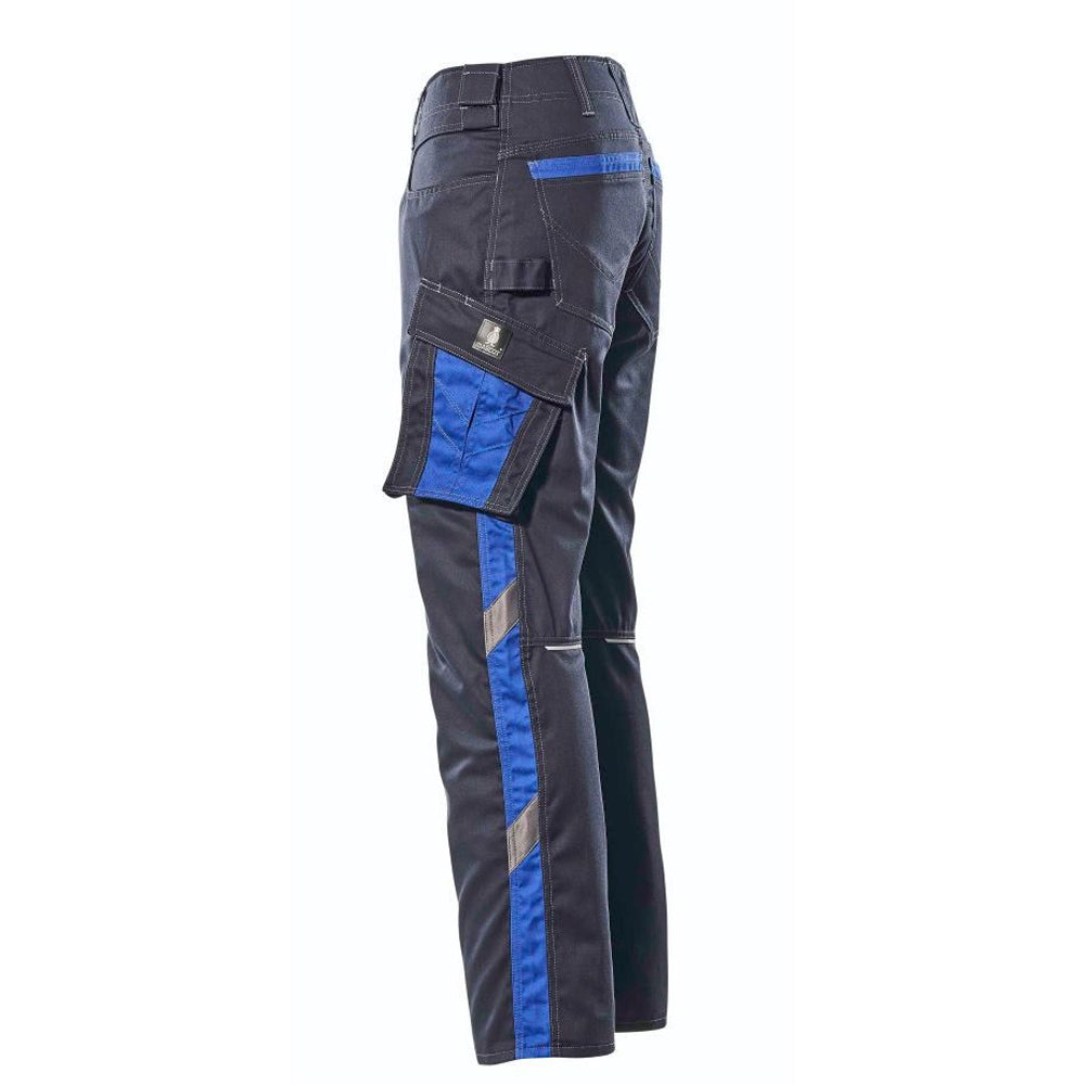 Dark Navy-Royal Blue - Side - Mascot Mens Oldenburg Unique Work Trousers