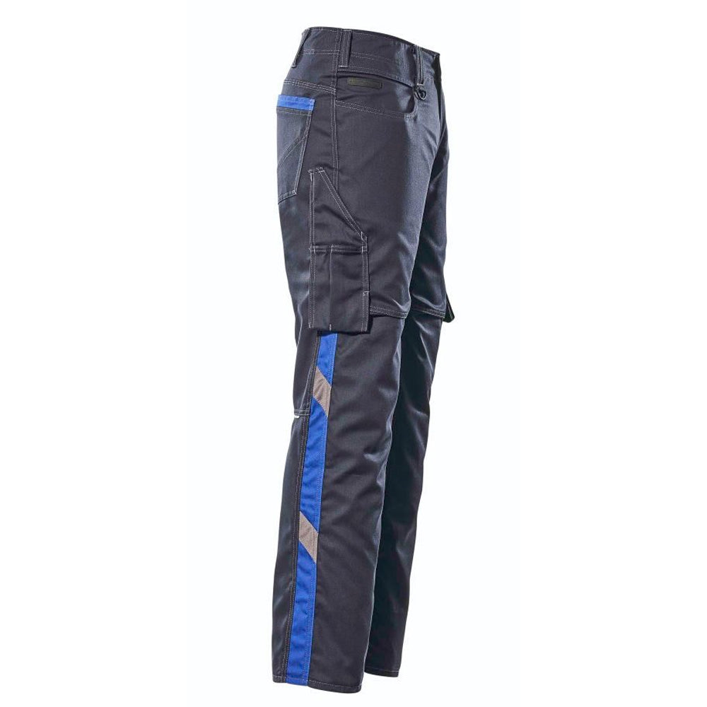 Dark Navy-Royal Blue - Lifestyle - Mascot Mens Oldenburg Unique Work Trousers