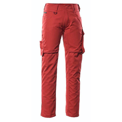 Red-Black - Front - Mascot Mens Oldenburg Unique Work Trousers