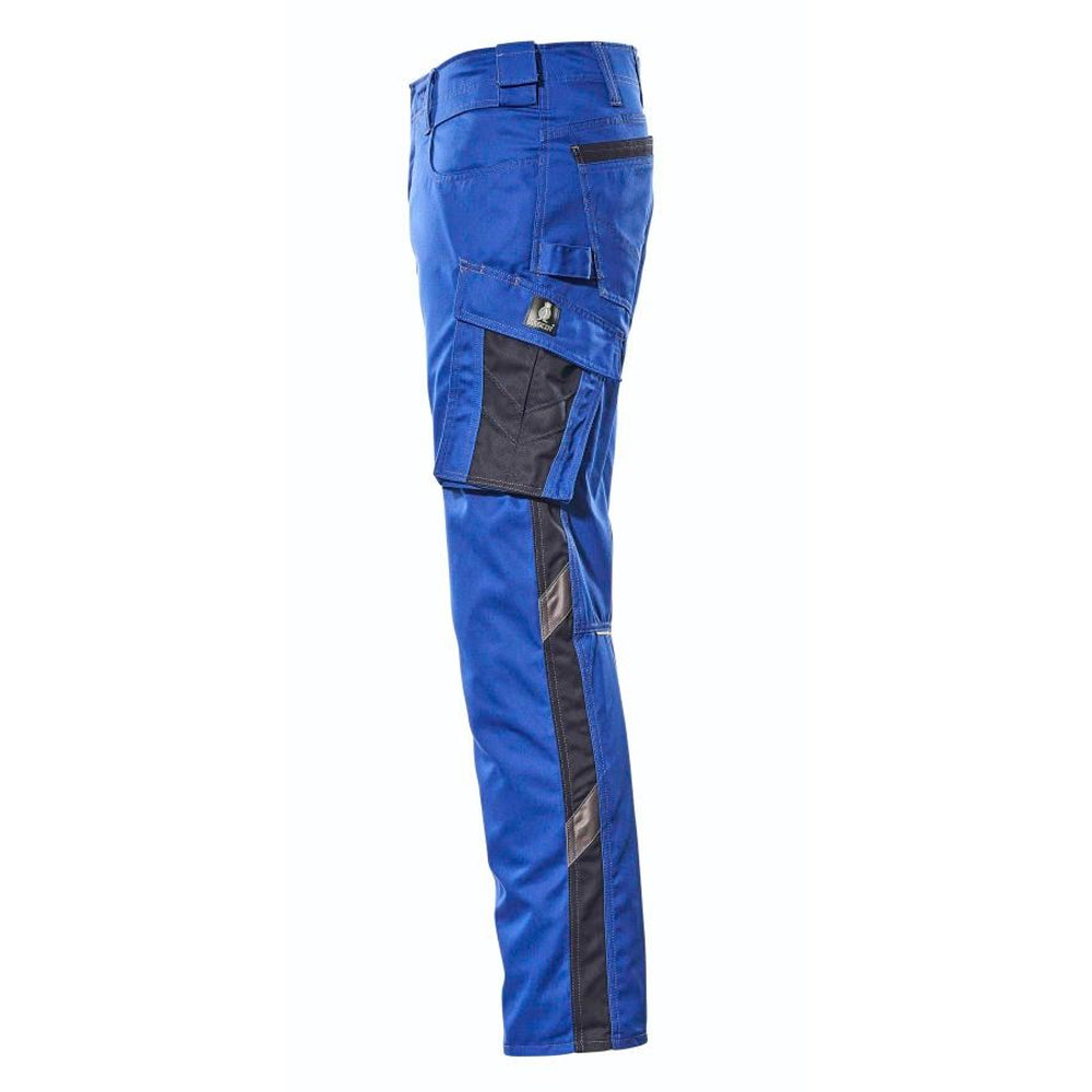 Royal Blue-Dark Navy - Side - Mascot Mens Oldenburg Unique Work Trousers