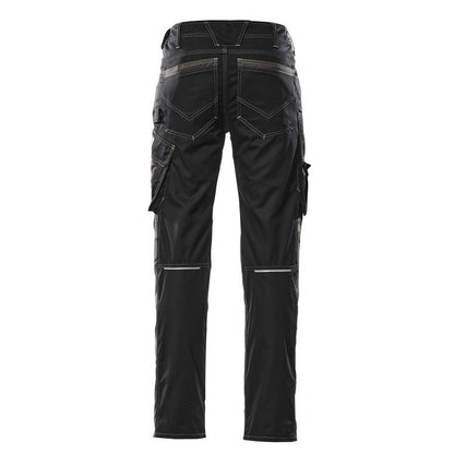 Black-Dark Anthracite - Back - Mascot Mens Oldenburg Unique Work Trousers