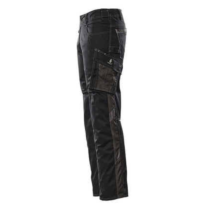 Black-Dark Anthracite - Side - Mascot Mens Oldenburg Unique Work Trousers