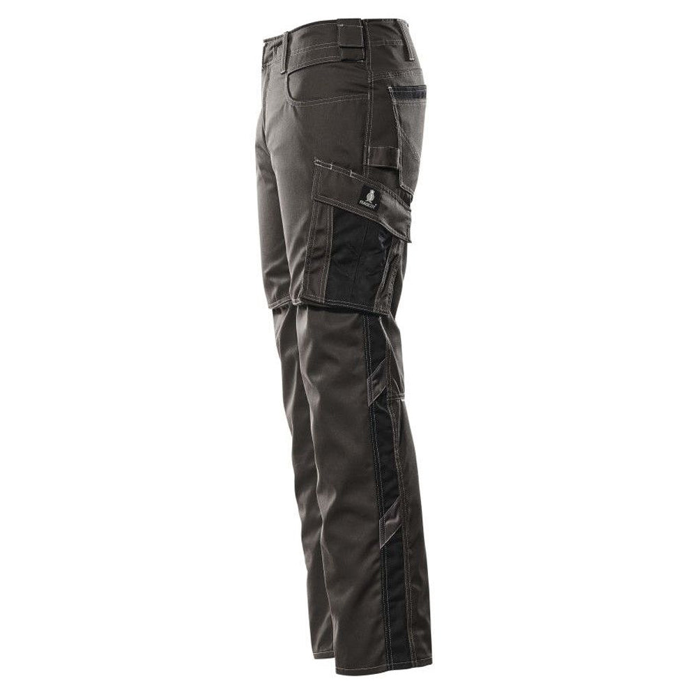 Dark Anthracite-Black - Side - Mascot Mens Oldenburg Unique Work Trousers