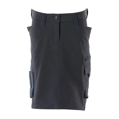 Dark Navy - Back - Mascot Womens-Ladies Accelerate Regular Skirt