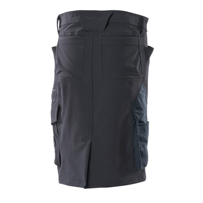 Dark Navy - Side - Mascot Womens-Ladies Accelerate Regular Skirt