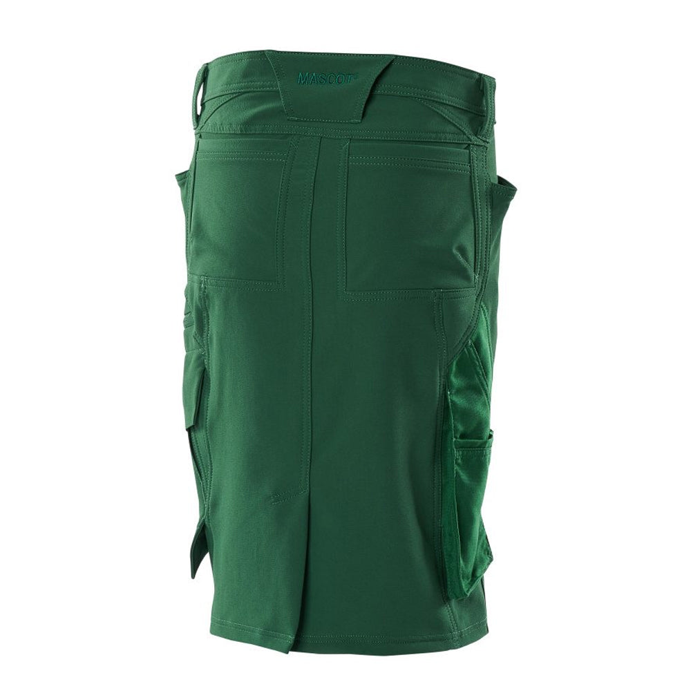 Green - Side - Mascot Womens-Ladies Accelerate Regular Skirt