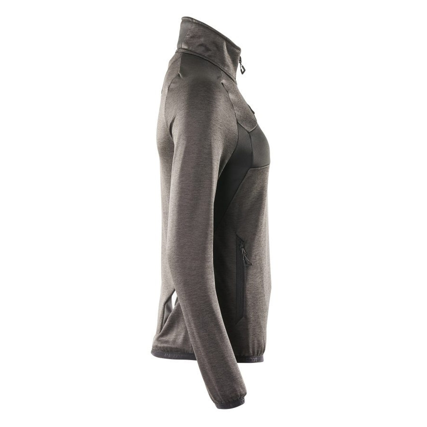Dark Anthracite-Black - Lifestyle - Mascot Unisex Adult Accelerate Half Zip Jumper