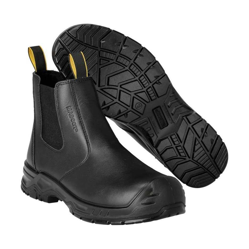 Black - Lifestyle - Mascot Mens Footwear Originals Leather Safety Boots