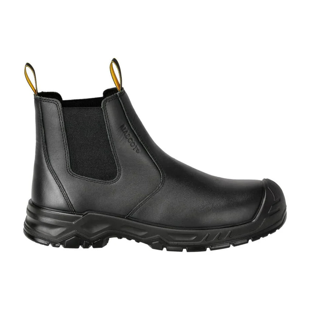 Black - Front - Mascot Mens Footwear Originals Leather Safety Boots