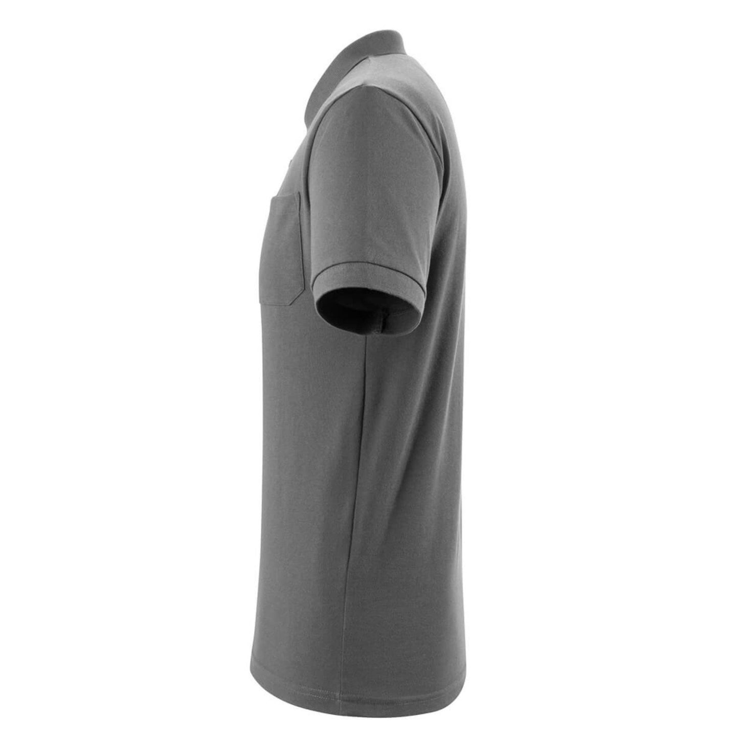 Dark Anthracite - Side - Mascot Mens Orgon Crossover Polo Shirt