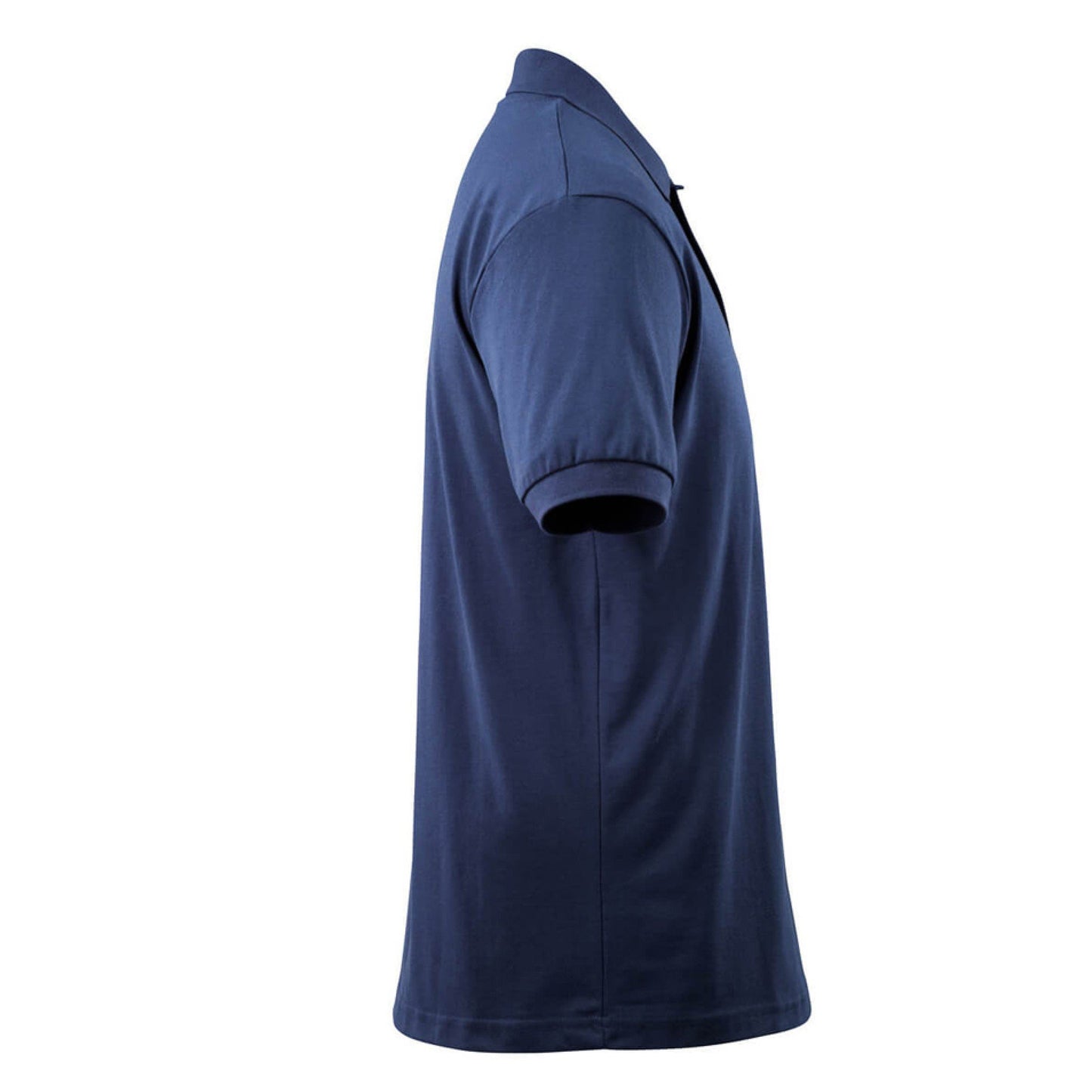 Navy - Side - Mascot Mens Orgon Crossover Polo Shirt