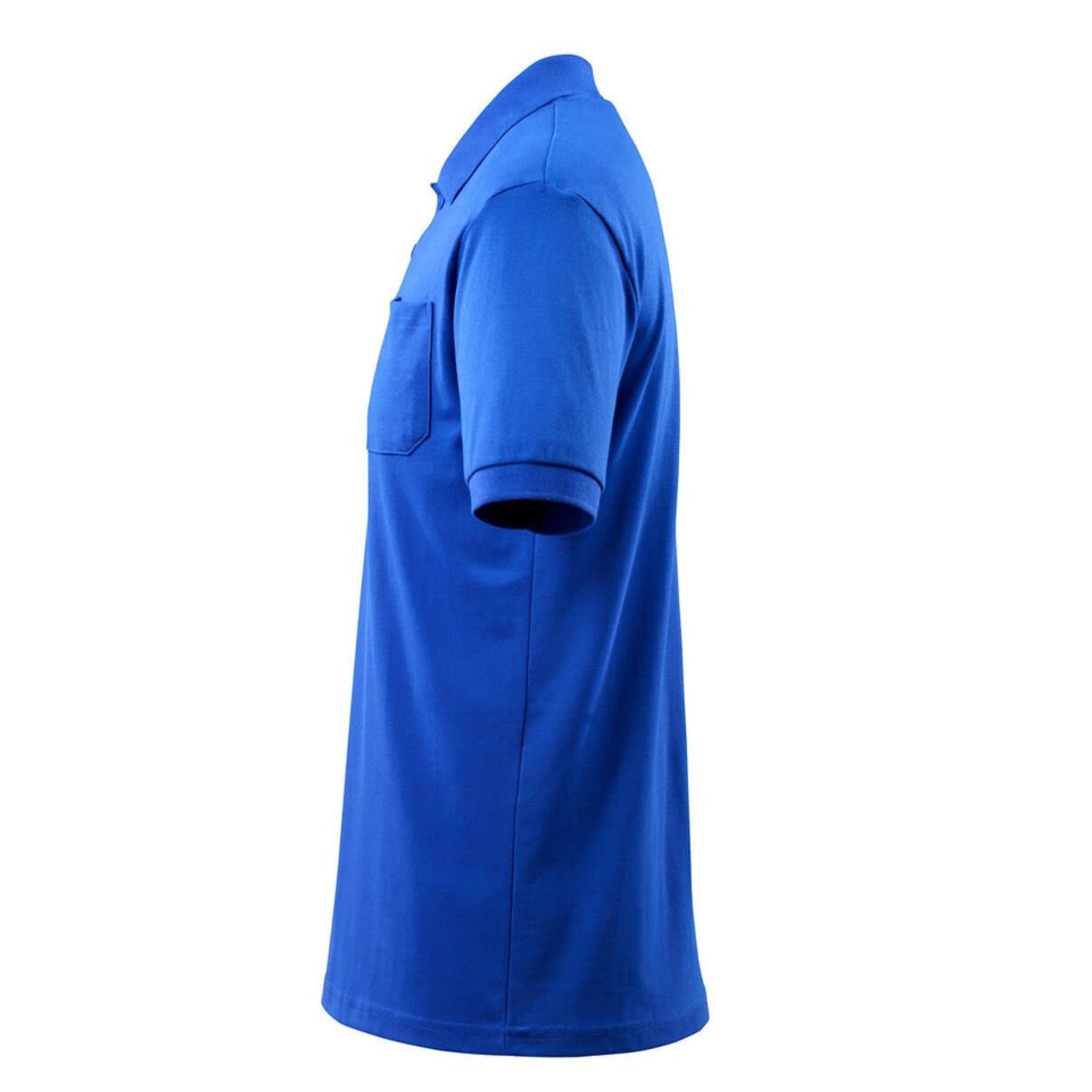 Royal Blue - Side - Mascot Mens Orgon Crossover Polo Shirt