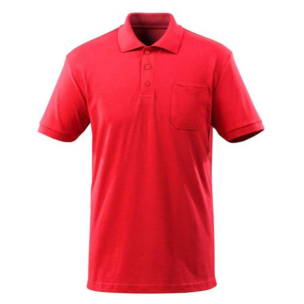 Traffic Red - Front - Mascot Mens Orgon Crossover Polo Shirt