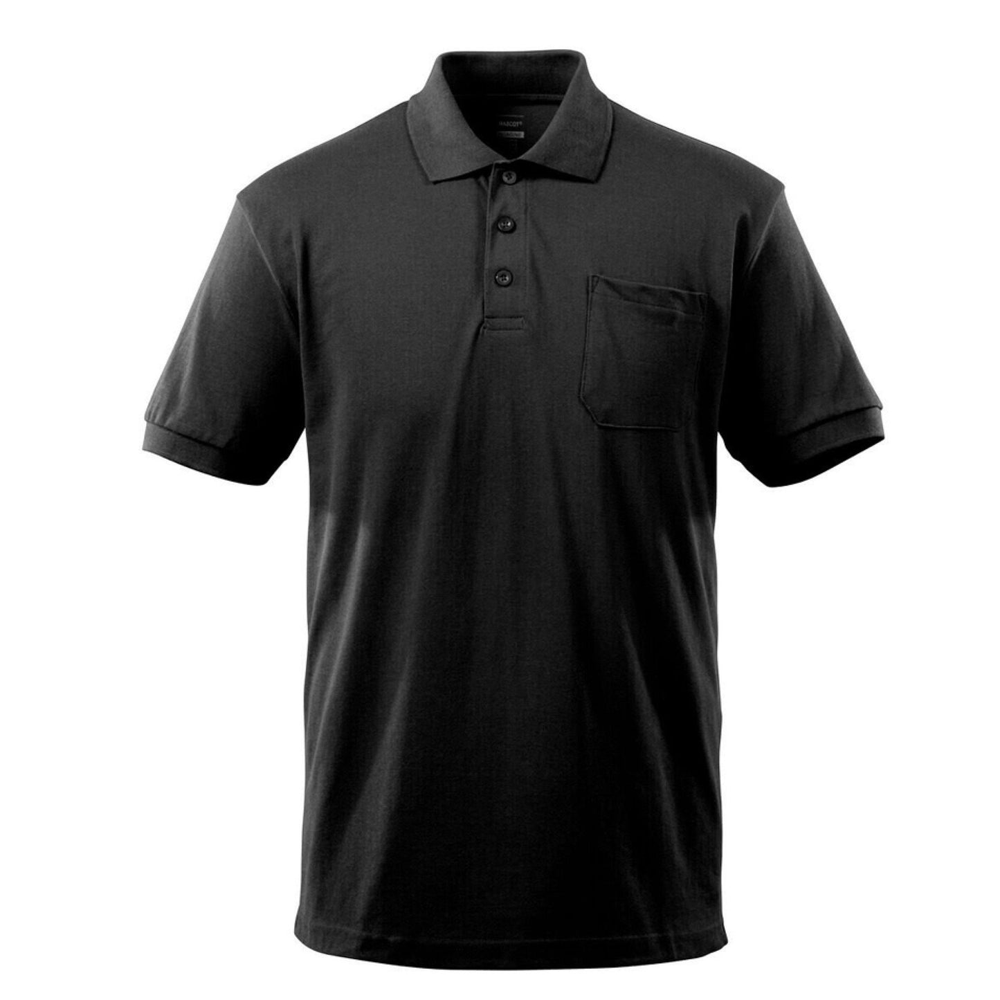 Black - Front - Mascot Mens Orgon Crossover Polo Shirt