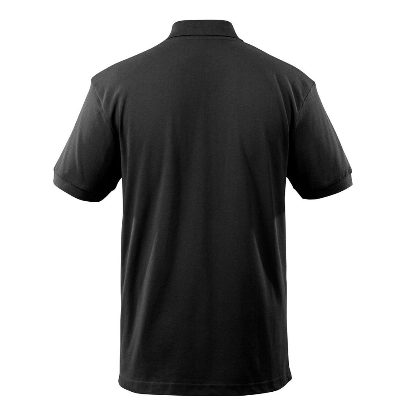 Black - Back - Mascot Mens Orgon Crossover Polo Shirt