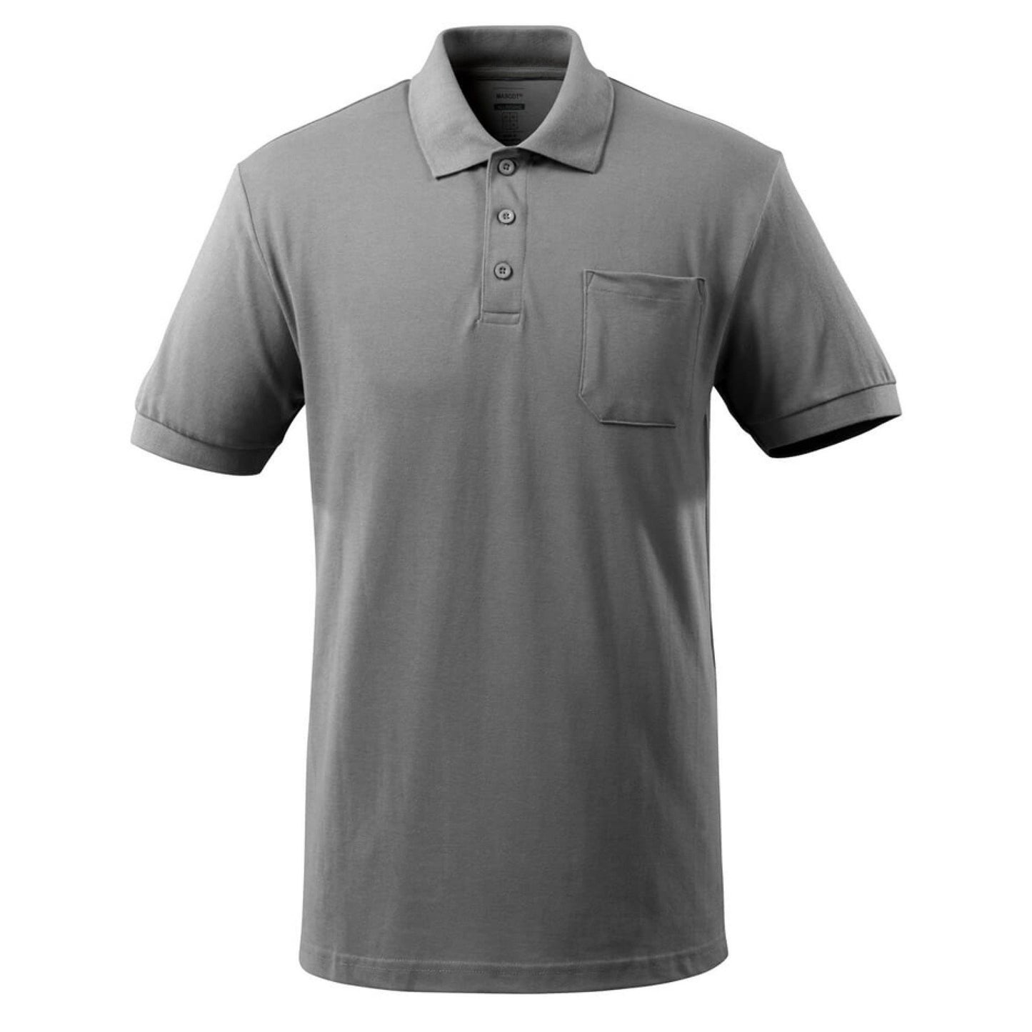 Anthracite - Front - Mascot Mens Orgon Crossover Polo Shirt