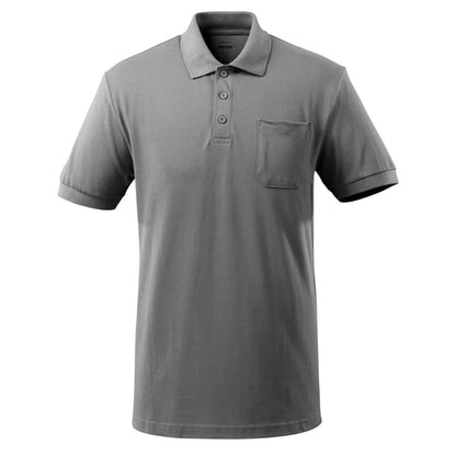 Anthracite - Front - Mascot Mens Orgon Crossover Polo Shirt