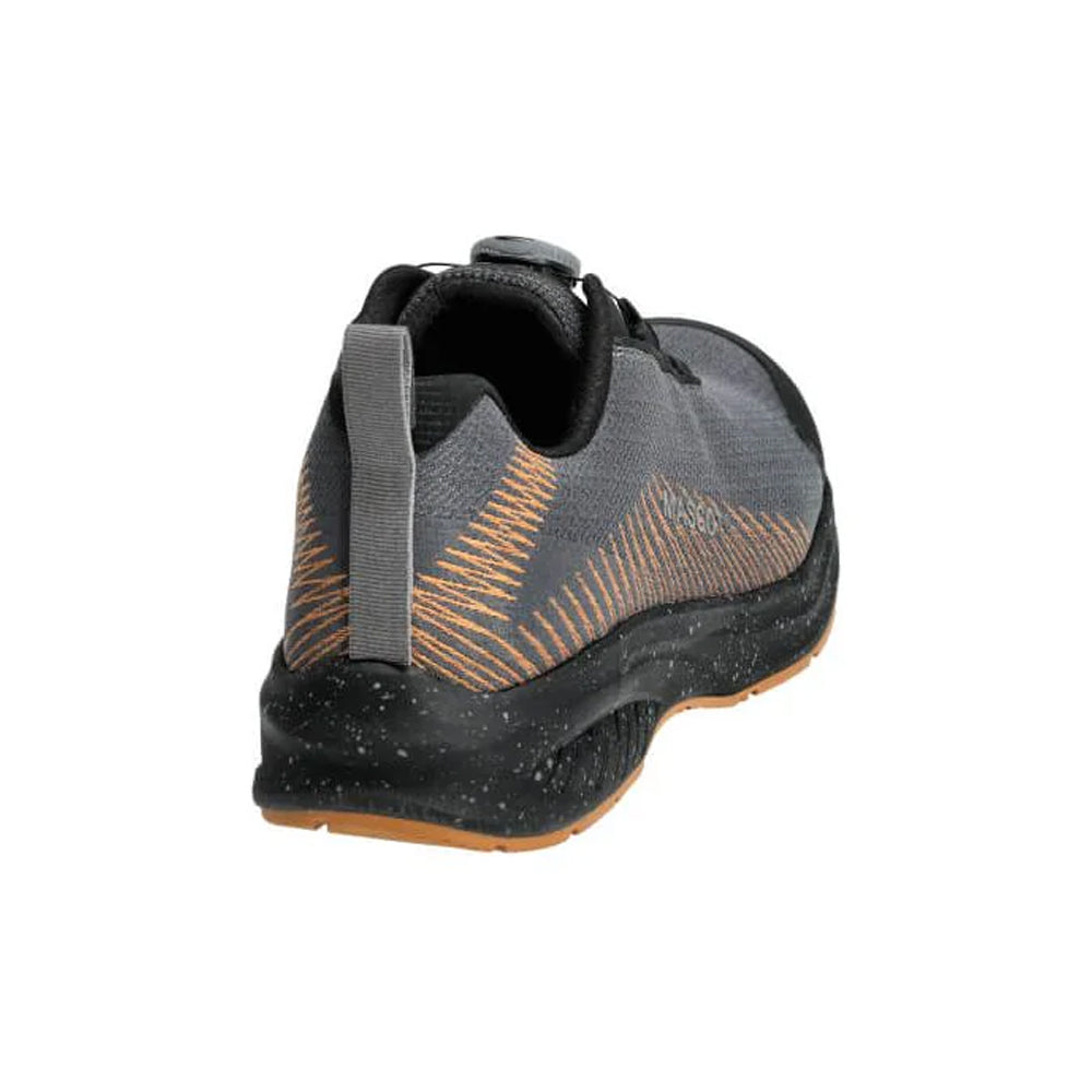 Stone Grey-Nut Brown - Back - Mascot Womens-Ladies Footwear Customised Safety Shoes