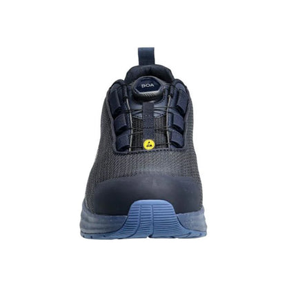 Dark Navy - Side - Mascot Womens-Ladies Footwear Customised Safety Shoes