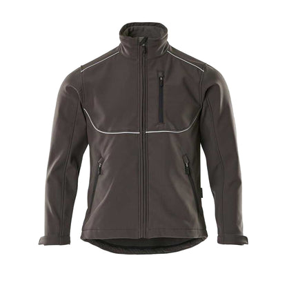 Dark Anthracite - Front - Mascot Mens Tampa Industry Soft Shell Jacket