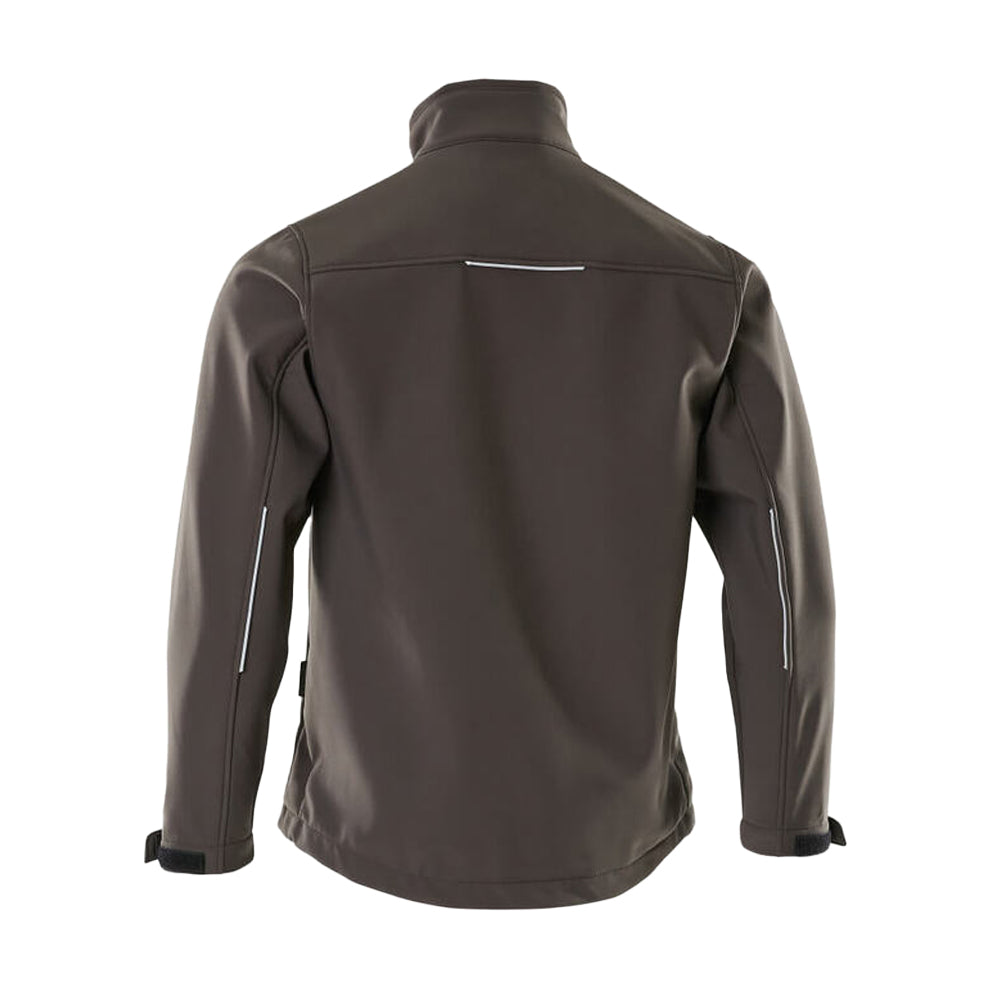 Dark Anthracite - Back - Mascot Mens Tampa Industry Soft Shell Jacket