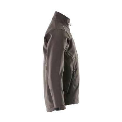 Dark Anthracite - Side - Mascot Mens Tampa Industry Soft Shell Jacket