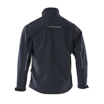 Dark Navy - Back - Mascot Mens Tampa Industry Soft Shell Jacket